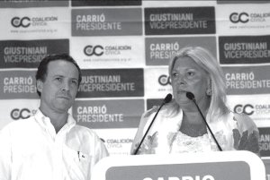 Carrio-Giustiniani: la f�rmula de la Coalici�n C�vica