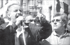 Hugo Yasky y Vctor De Gennaro