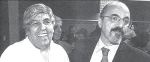 Hugo Moyano y el Ministro de Trabajo Tomada