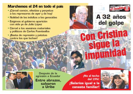 Tapa de El Socialista