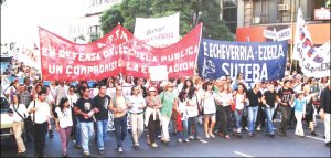 En Capital Federal más de 2000 ocentes