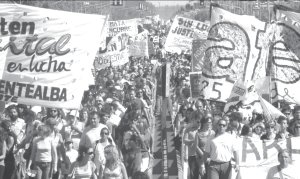 Ms de 20 mil docentes se movilizaron en Neuqun el pasado 4/4 por Fuentealba