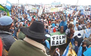 Masivo acto en Armstrong, Santa Fe