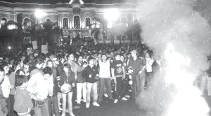 Marcha en apoyo a la protesta agraria en Crdoba. Los que luchan, no hay que confiar en el Congreso