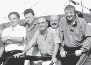 Nstor Kirchner haciendo campaa en el 99 por Duhalde-Ortega.