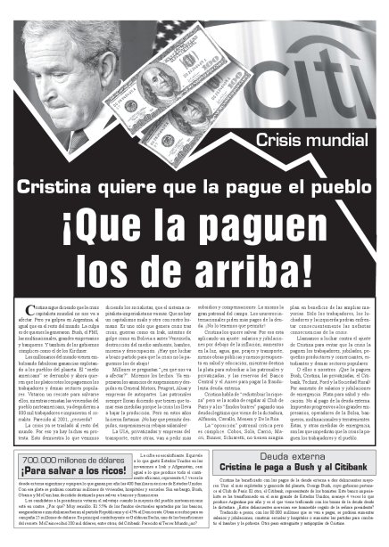 Tapa de El Socialista