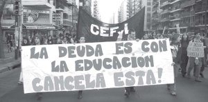 El Centro de Estudiantes de Filosofa y Letras encabez la lucha por aumento de presupuesto