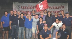 Festejos en el Sarmiento despus de la eleccin