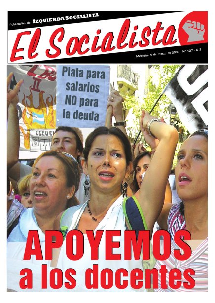 Tapa de El Socialista