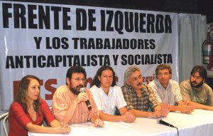 Myriam Bregman (PTS), Jos Castillo (IS), Christian Castillo (PTS), Hctor Heberling (MAS), Juan Carlos Giordano (IS) y Martn Gonzlez Bayn (MAS).