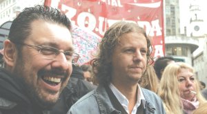 Jos Castillo (IS) y Christian Castillo (PTS)