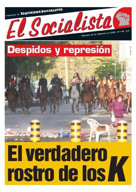 Tapa de El Socialista