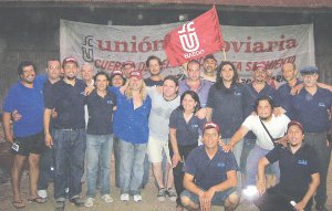 Integrantes del cuerpo de delegados del Sarmiento. A muchos de ellos quieren llevar a juicio