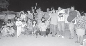 Vecinos que enfrentan dignamente a las multinacionales depredadoras (Foto ES  Corresponsal)