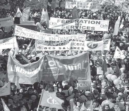 Huelga general en Francia