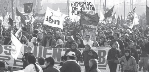 La lucha de Zann y la de los docentes de ATEN estn expresadas en las listas del Frente de Izquierda