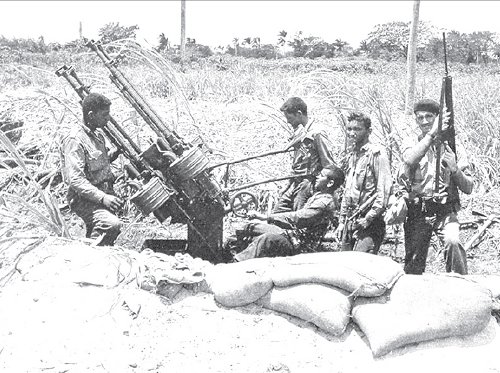 La respuesta militar cubana fue contundente