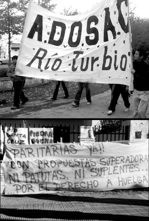 El Frente de Izquierda sigue redoblando su solidaridad para que los docentes de Santa Cruz triunfen