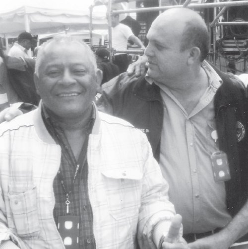 Ivn Freites, flamante secretario general electo, y Jos Bodas secretario general Federacin Petrolera, ambos de C-CURA