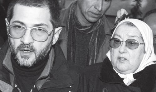 Schoklender junto a Hebe, en otros tiempos