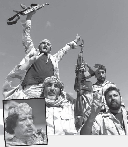 El pueblo rebelde, no la OTAN, uso fin a la dictadura libia