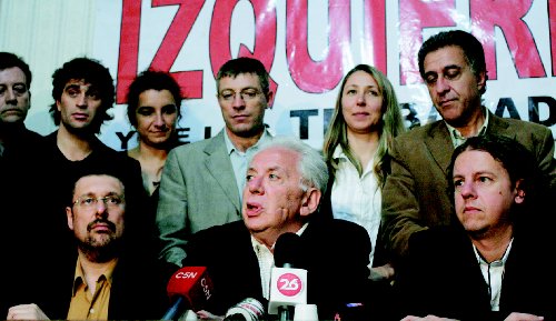 Marcelo Ramal, Gabriel Solano, Vanina Biasi, Juan Carlos Giordano, Myriam Bregman, N�stor Pitrola, Jos� Castillo, Jorge Altamira y Christian Castillo