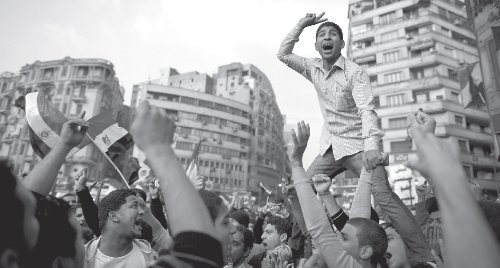 Plaza Tharir, noviembre 2011