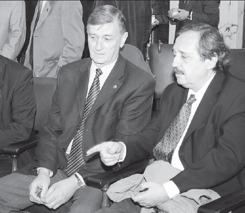 Binner y Alfonsn tejiendo alianzas