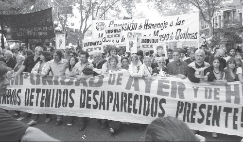 Cabecera de la marcha