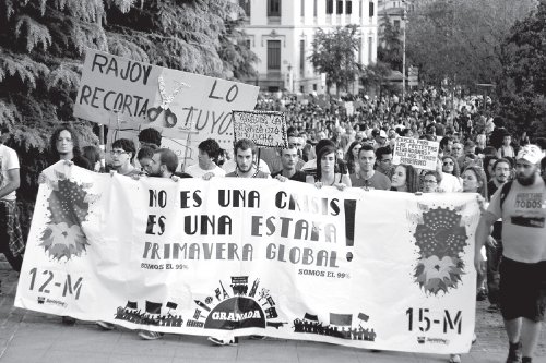 Movilizacin contra el ajuste de Rajoy en el Estado espaol
