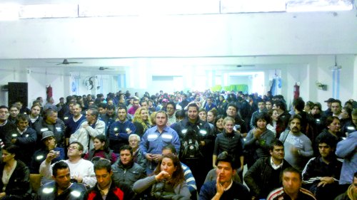 Asamblea de ferroviarios del Sarmiento, 30/5.