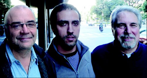 Jorge Urrucha, Sergio Baena y Juan Suppa