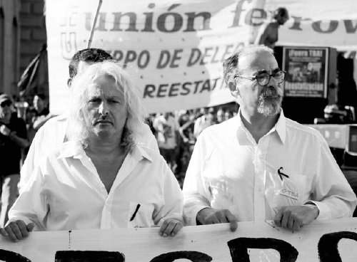 Sobrero, Reynoso y el Cuerpo de Delegados del Sarmiento vienen luchando desde hace aos por la reestatizacin.