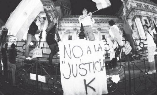 La marcha del 18A repudi las leyes kirchneristas frente al Congreso