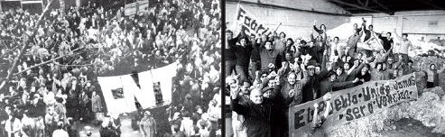En 1969 entr con fuerza el movimiento obrero, uno de los ms avanzados de su poca