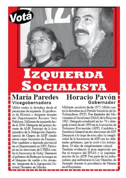 Tapa Boletin Electoral de La Rioja